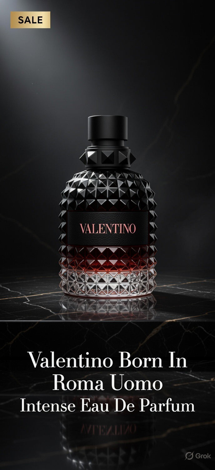 Luxury Men Perfume, Studded Glass Bottle Spicy Woody Cologne/ 100ml